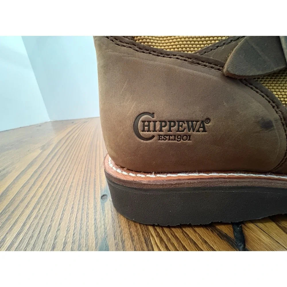 Chippewa Men's Cottonwood 17 Inch Snake Resistant  Brown 11.5EE  SN5914 NWT